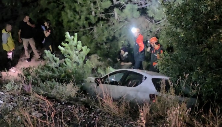 Kütahya'da feci kaza: Otomobil ile motosiklet çarpıştı