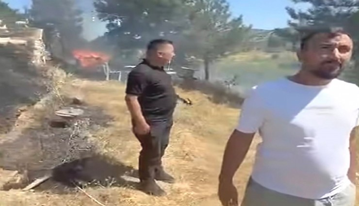 Kütahya'da yangın faciası son anda önlendi