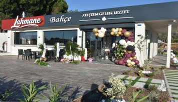 Lahmane Bahçe fark yaratıyor: Güzelbahçe'de bir lezzet diyarı