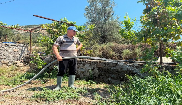 Menemen Belediyesi Ayvacık’ın 100 yıllık su sorununu çözdü