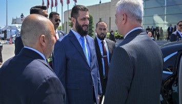 Suriye Cumhurbaşkanı Şara, Ankara’ya geldi