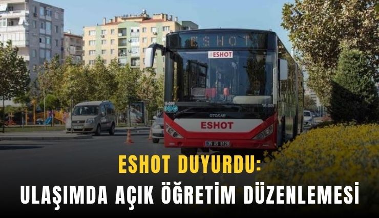 Ulaşımda Açık Öğretim düzenlemesi