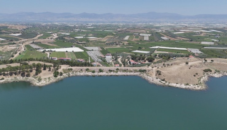 Alaşehir Ovası'nda 28 bin 780 dekar arazi modern sulama sistemiyle buluştu