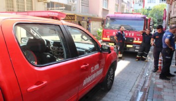 Aydın’da apartmanda patlama korkuttu