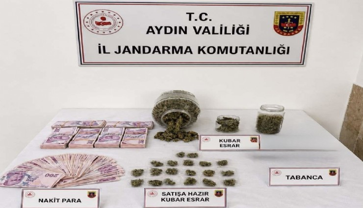 Aydın'da uyuşturucuya geçit yok: 2 şüpheli suçüstü yakalandı