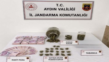 Aydın'da uyuşturucuya geçit yok: 2 şüpheli suçüstü yakalandı