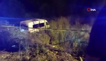 Bartın’da can pazarı: Çarpışan iki araç şarampole devrildi