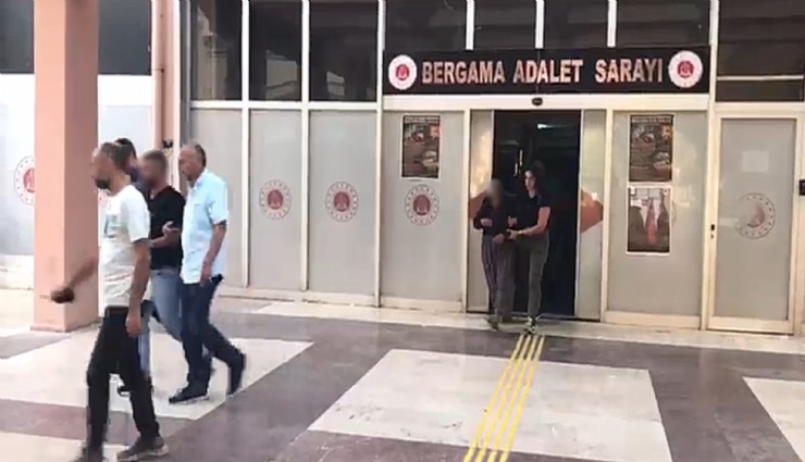 Bergama'da uyuşturucu baskını: Anne ve oğlu tutuklandı