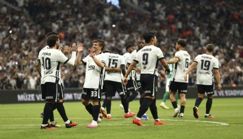 Beşiktaş’tan Avrupa gecesinde bol gollü galibiyet