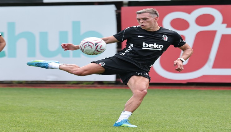 Beşiktaş'ta Leandro Trossard ilk antrenmanına çıktı