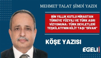 BİN YILLIK KUTLU MİRASTAN TÜRKİYE YÜZYILI VE TÜRK ASRI VİZYONUNA: TÜRK DEVLETLERİ TEŞKİLATI’NIN KİLİT TAŞI ''DİVAN''
