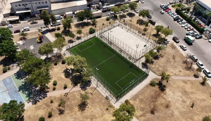 Bornova'da 4 tesis yenilendi