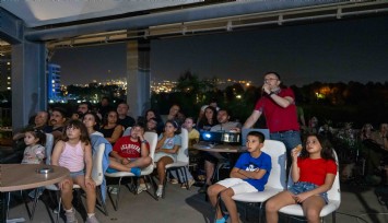 Bornova’da 8 bin 500 yıllık tarih eşliğinde gökyüzü gözlemi