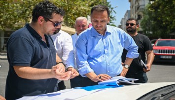 Bornova merkezinde kapsamlı yenileme çalışması başladı