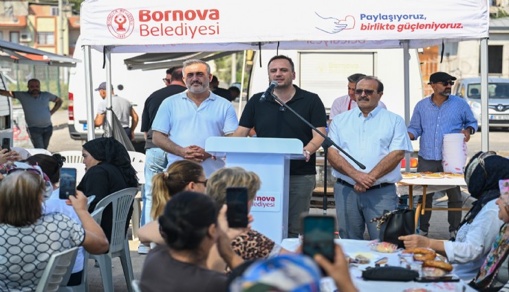 Bornova’nın kent bostanında ilk hasat coşkusu
