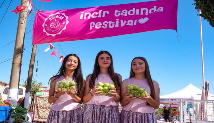 Bozalan İncir Festivali, renkli görüntülere ev sahipliği yaptı
