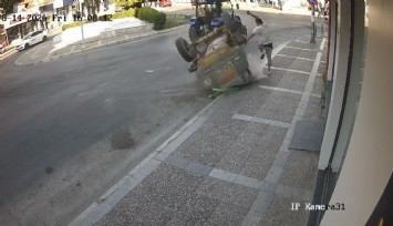 Buca’da faciadan dönüldü: Fırlayan tanker yayayı eziyordu