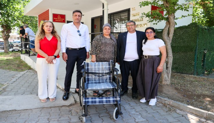 Buca'da plastik kapaklarla güçlü dayanışma