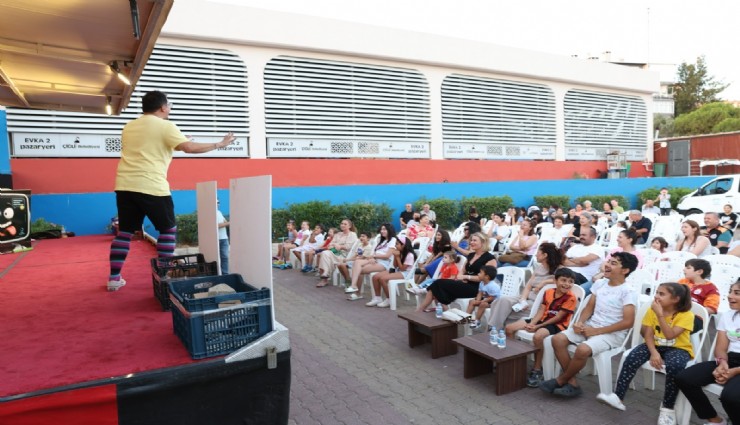 Çiğli'de Mahalle Tiyatro Günleri çocukları eğlendirdi