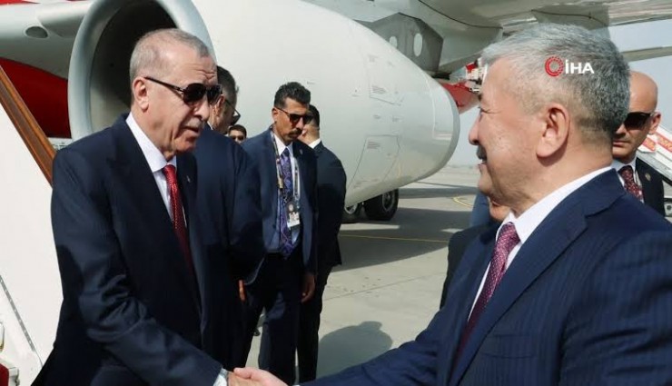 Cumhurbaşkanı Erdoğan, Kırgızistan'da
