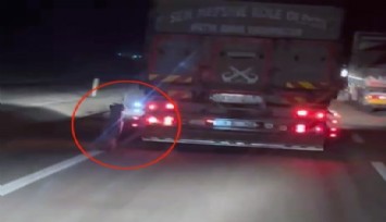 Denizli’de vahşet kamerada: Köpeği kamyonete bağlayıp sürükledi