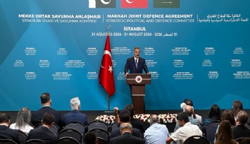 Dışişleri Bakanı Hakan Fidan,'İttifakımızın resmi adı Mekke Savunma İttifakı'