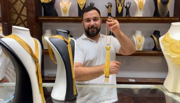 Düğünlerde yeni trend: 1,5 milyon TL’lik altın kravat