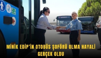 Edip’in hayali ESHOT sayesinde gerçek oldu