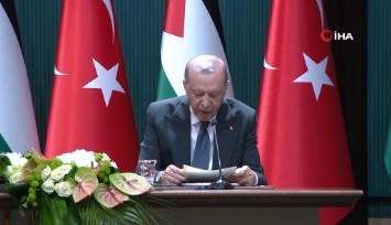 Erdoğan: Filistin’e destek olmak tüm insanlığın ortak sorumluluğudur