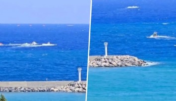 Girne açıklarında korku dolu anlar: 279 kişilik yolcu gemisi battı