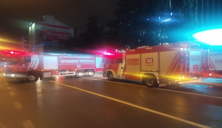 İstanbul'da korkutan AVM yangını