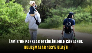İzmir’de parklar etkinliklerle canlandı: Buluşmalar 103’e ulaştı