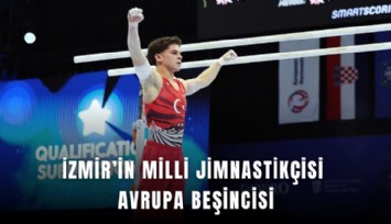 İzmir’in milli jimnastikçisi Avrupa beşincisi
