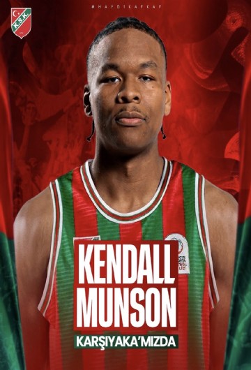 Karşıyaka Basketbol, Kendall Munson'la güçlendi