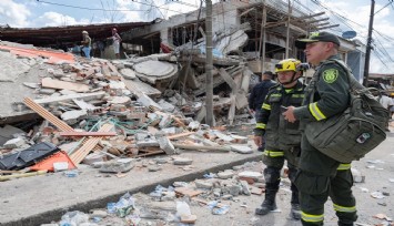 Kolombiya’da meydana gelen 7.4 büyüklüğünde depremde 132 can kaybı