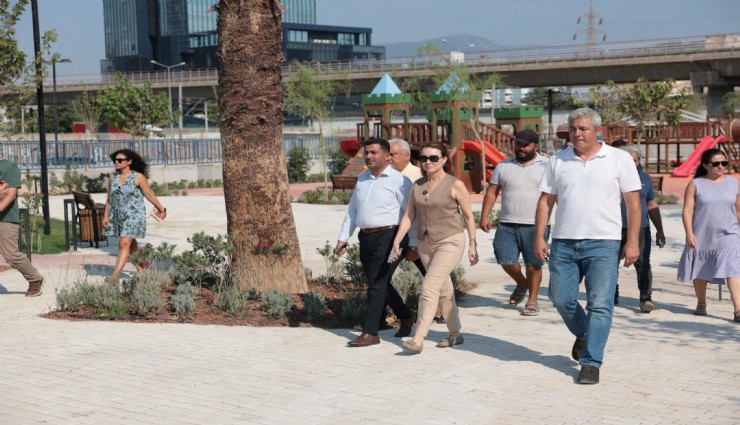Konak'ta 6 bin metrekarelik park