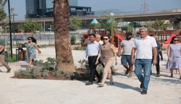 Konak'ta 6 bin metrekarelik park
