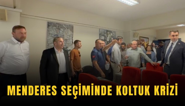 Menderes seçiminde koltuk krizi