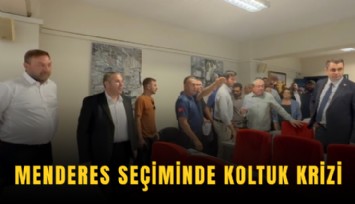 Menderes seçiminde koltuk krizi