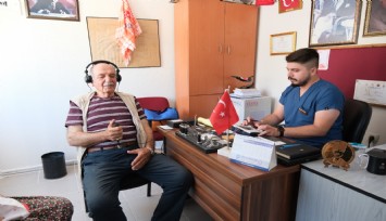 Menemen'de örnek sağlık testi