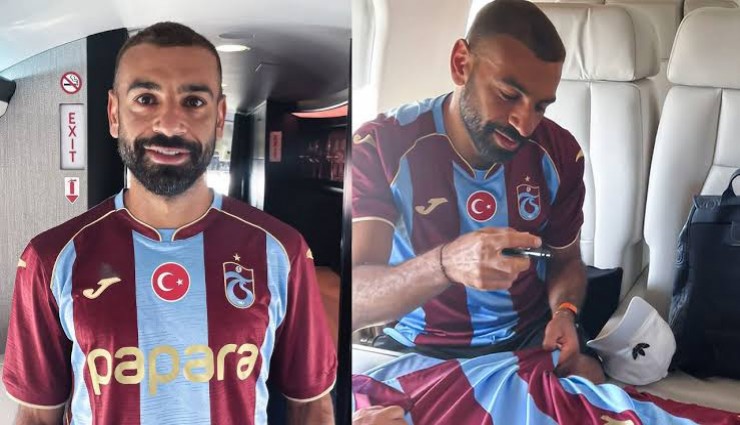 Mohamed Salah, Trabzonspor için İstanbul'da