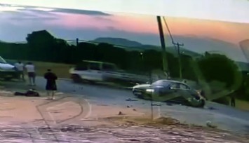 Muğla'da genç motosikletlinin kaza anları ortaya çıktı