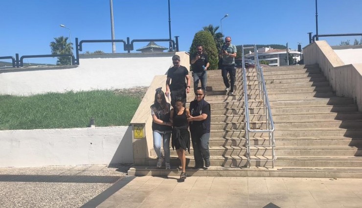 Muğla’da Türk bayrağını yakmaya çalışan kadın tutuklandı