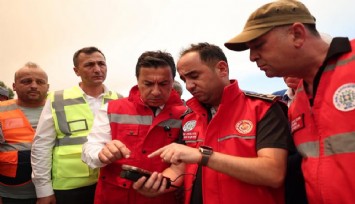 Muğla'da yangın sonrası seferberlik