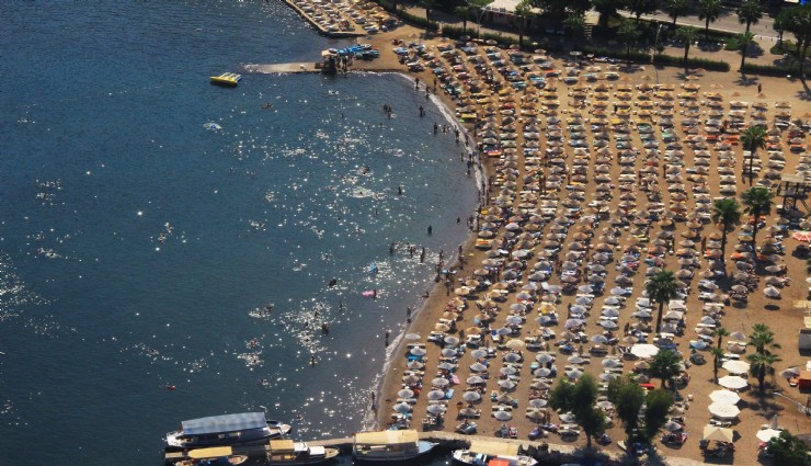 Muğla'ya gelen yabancı turist sayısında yüzde 7 düşüş