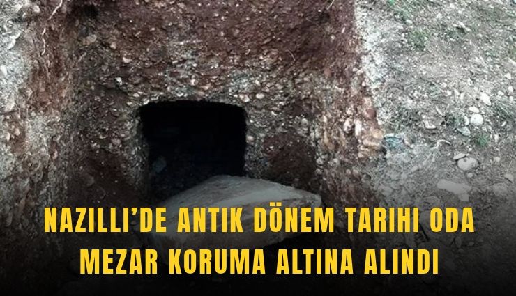 Nazilli’de tarihi yapı koruma altına alındı
