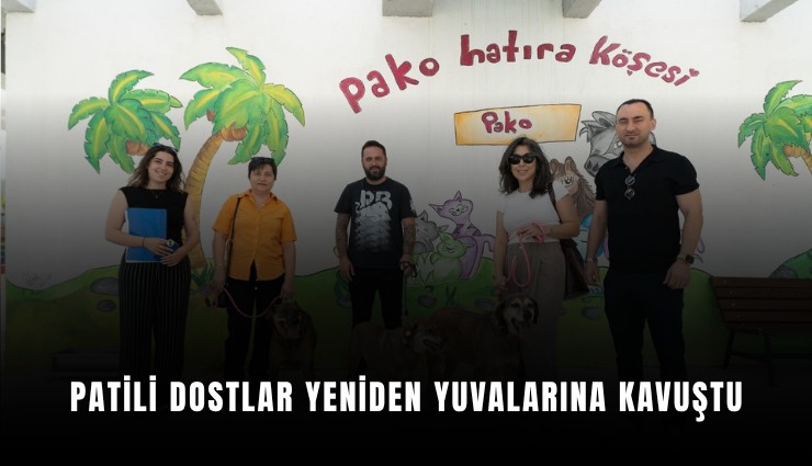 Patili dostlar çalışma arkadaşlarından ayrılmadı