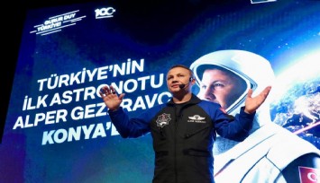 Türkiye'nin ilk astronotu Tuğgeneral oldu