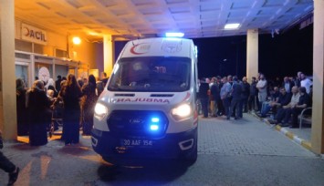 Yanan otomobilde yaralanan 2 çocuk Van’a sevk edildi
