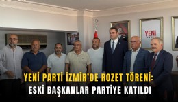 YENİ Parti İzmir’de rozet töreni: Eski başkanlar partiye katıldı